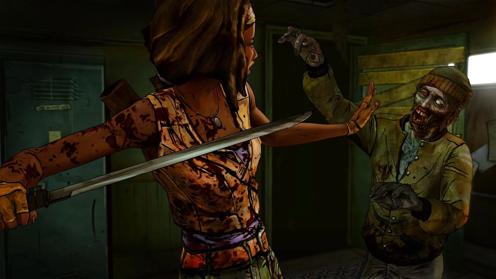  The Walking Dead: Michonne: captura de tela 