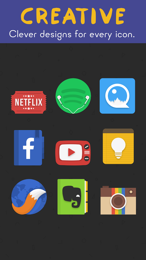  Fresh - Icon Pack: captura de tela 