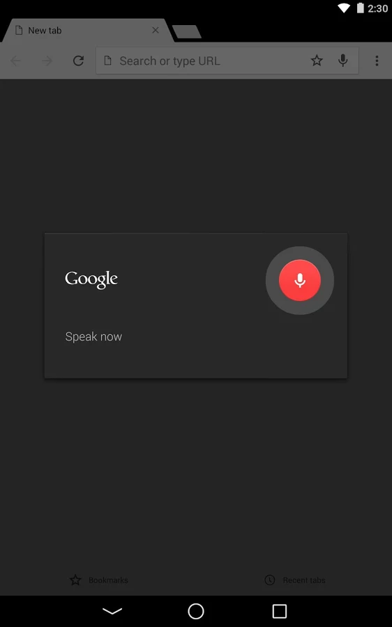 Navegador Chrome - Google - screenshot