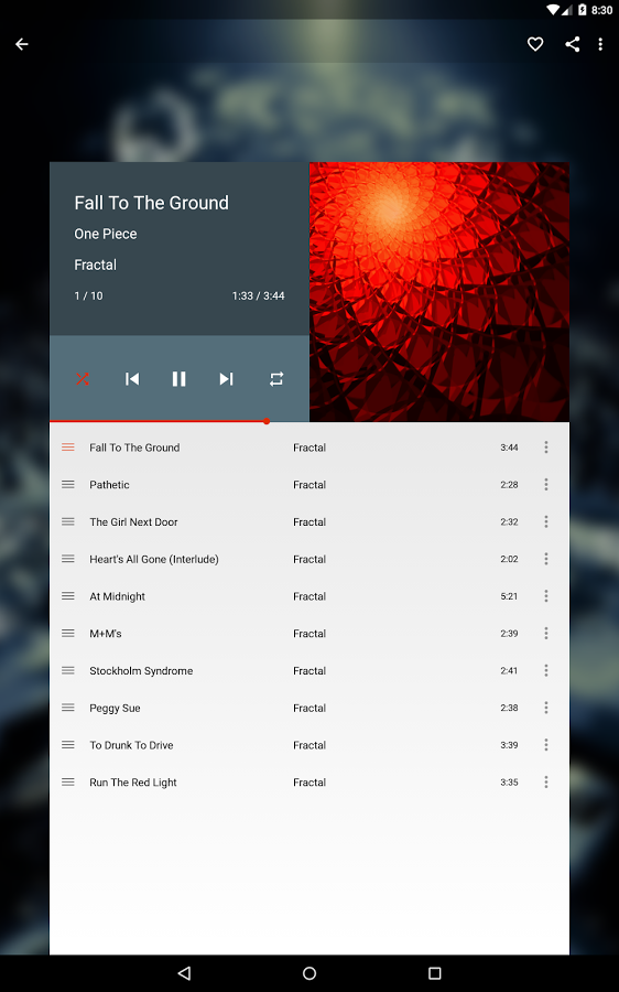  Shuttle+ Music Player: captura de tela 