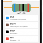 Resistor Color Code And SMD Code Calculator v2.3 [Unlocked]