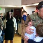 Soldier Surprises Family at Purim Party With Return From Afghanistan
