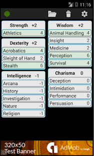 Fifth Edition Character Sheet apk
