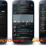 Blue Fire Theme CM11 AOKP v4.08 Apk