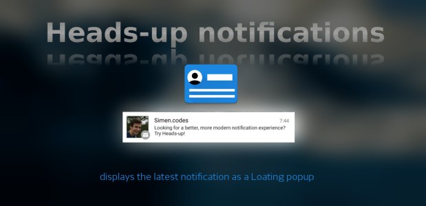 Heads-up Notifications v1.11